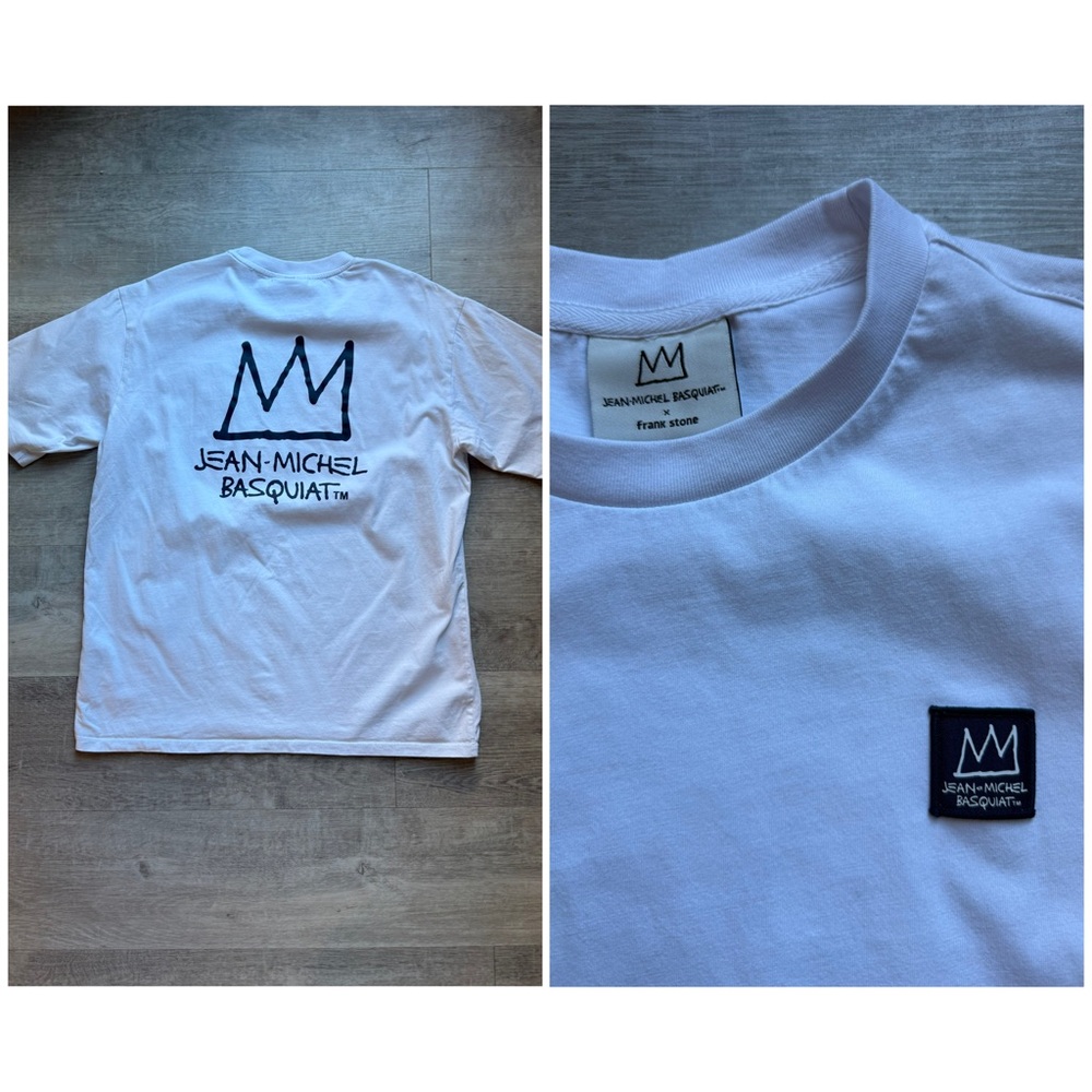 Jean-Michel Basquiat X Frank Stone Graphic Tshirt Size 100 Mens M Art Streetwear